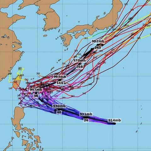 台风最新路径图，读懂这张图，关键时刻能救命