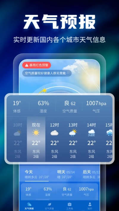 精准掌握明日风云，实时天气预报48小时如何改变我们的生活
